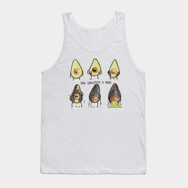 How Guacamole Is Made Tank Top by Mister Wolf